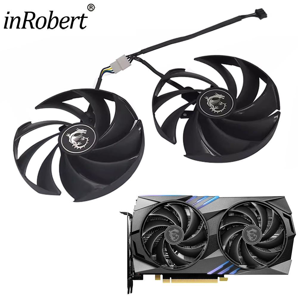 Nvidia Vga Rtx 4060 - ใหม่ Original RTX4060 RTX4060Ti การ์ดพัดลมสําหรับ MSI