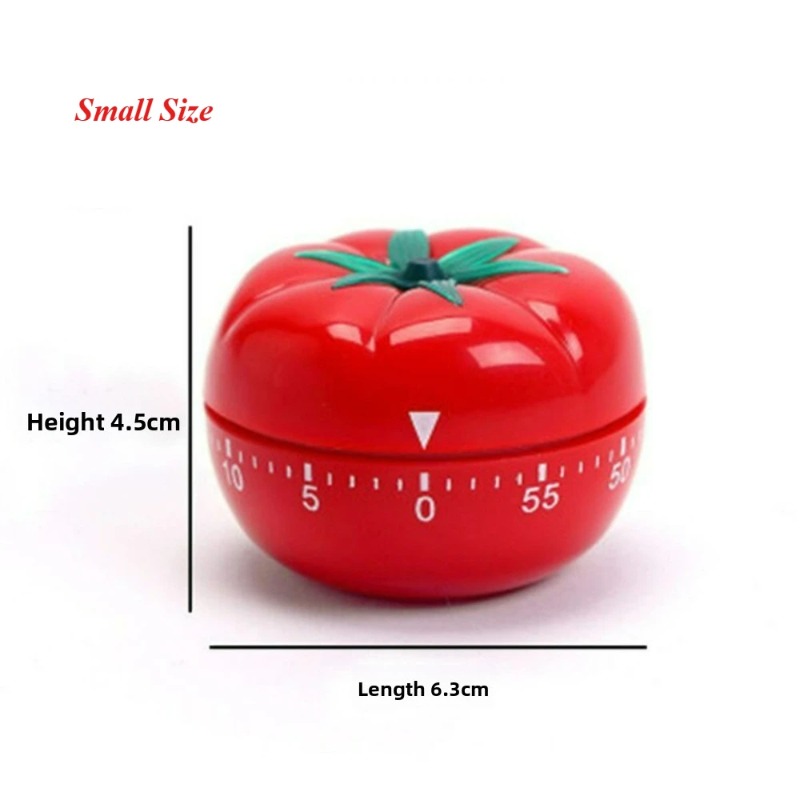 Digital Timer Countdown - ตัวตั้งเวลาแบบกลไก ขนาดใหญ่และเล็ก - ตัวตั้งเวลาแบบมองเห็นได้สำหรับการอบ การทำอาหาร การทำมะเขือเทศ