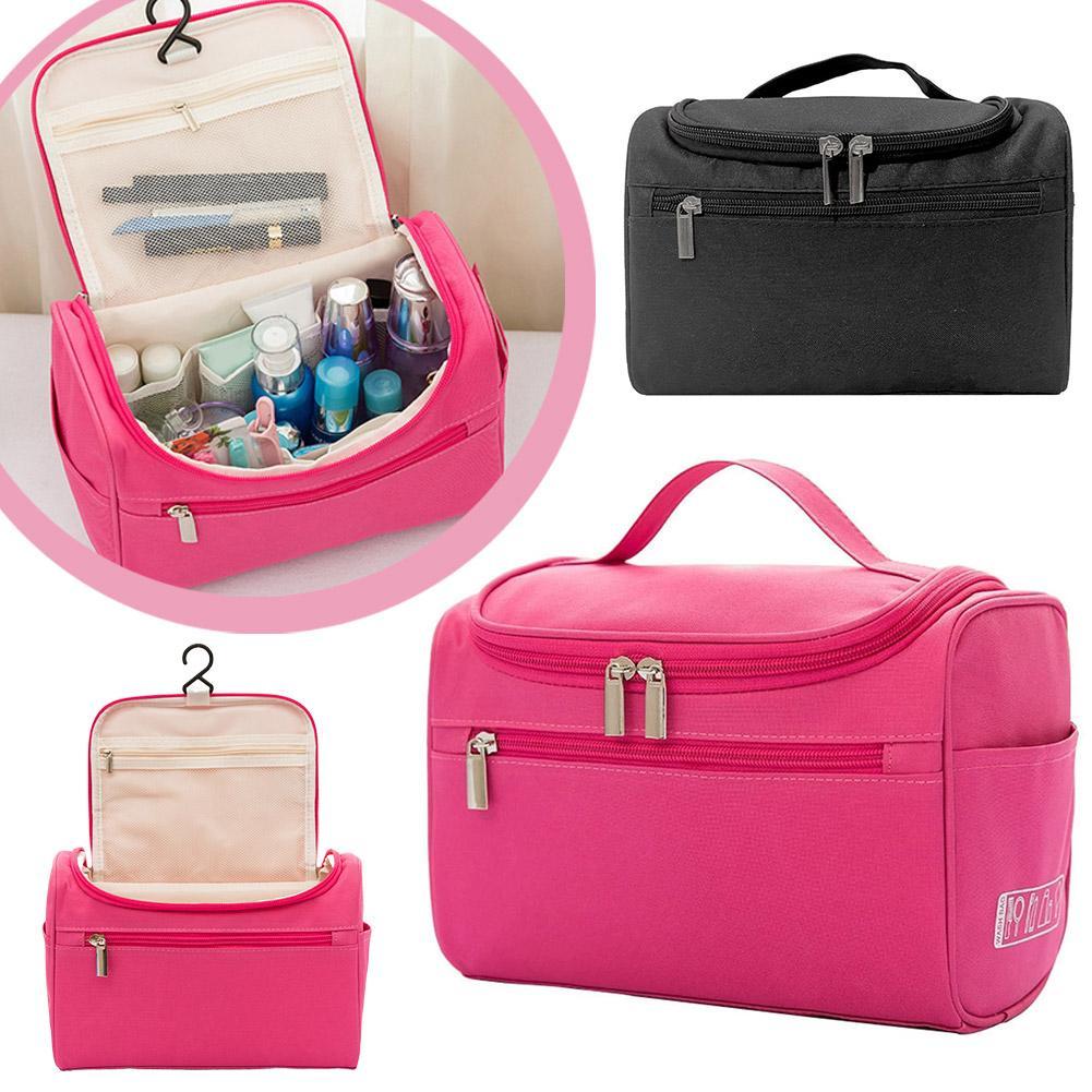 Office Tech Bag - กระเป๋าใส่อุปกรณ์อาบน้ำแบบแขวน ความจุขนาดใหญ่ กันน้ำ สำหรับเดินทาง จัดเก็บเครื่องสำอาง สำหรับผู้หญิง