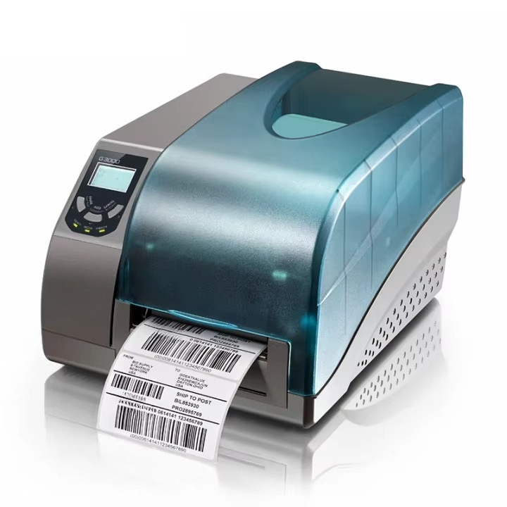 Label Printer Thermal - เครื่องพิมพ์บาร์โค้ดแบบถ่ายโอนความร้อนอุตสาหกรรม POSTEK G3000 เครื่องพิมพ์บาร์โค้ดอัตโนมัติ G3000 สำหรับฉลากชั้นวางสินค้าในคลังสินค้า