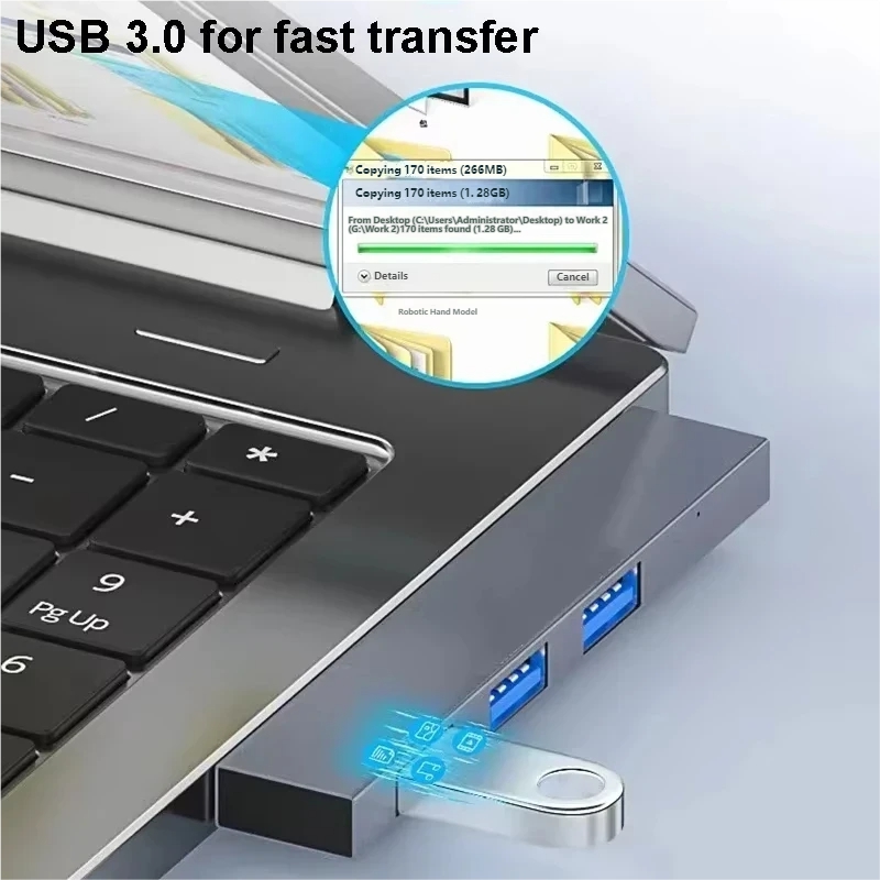 4 พอร์ตยูเอสบี 3.0 ฮับ มัลติพอ - Multi Port Usb Hub บทวิจารณ์และราคา