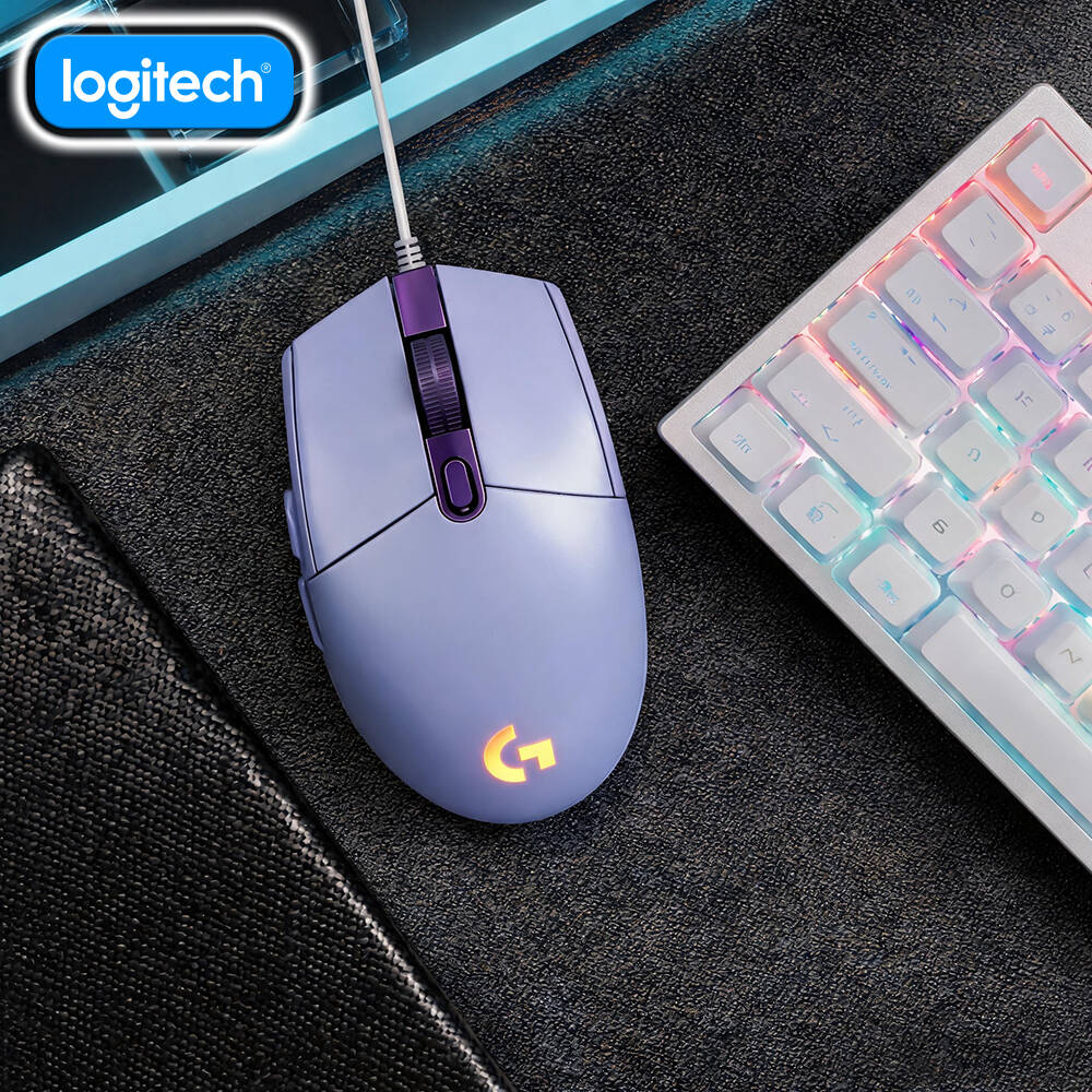 เมาส์เกมมิ่ง Logitech G203 LIG - Logitech Mouse G203 บทวิจารณ์และราคา