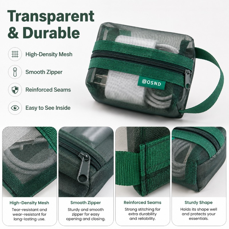 กระเป๋าจัดระเบียบแบบตาข่าย 6 ช - Office Tech Bag บทวิจารณ์และราคา