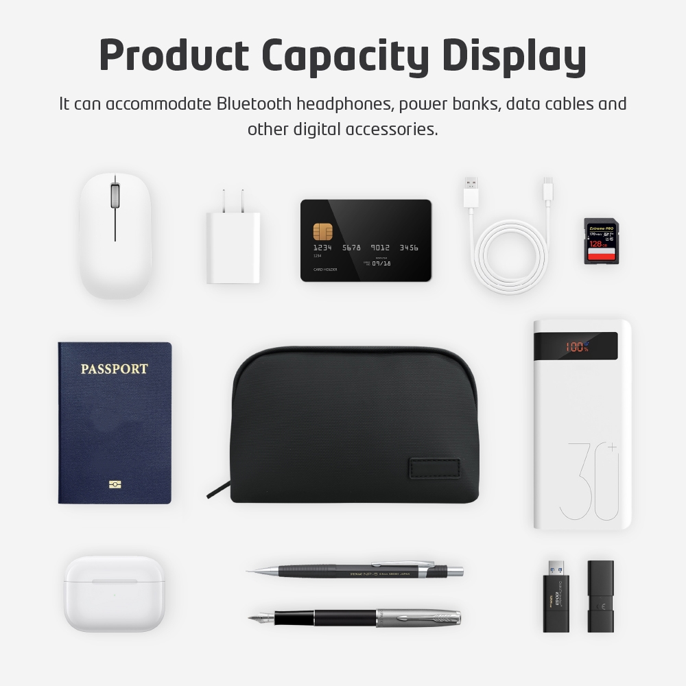 กระเป๋าใส่อุปกรณ์อิเล็กทรอนิกส - Office Tech Bag บทวิจารณ์และราคา