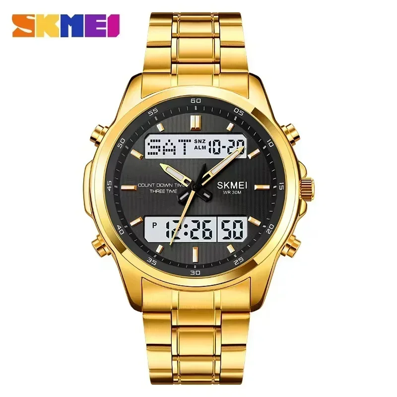 SKMEI 2049 Mens Back Light กีฬ - Digital Timer Countdown บทวิจารณ์และราคา