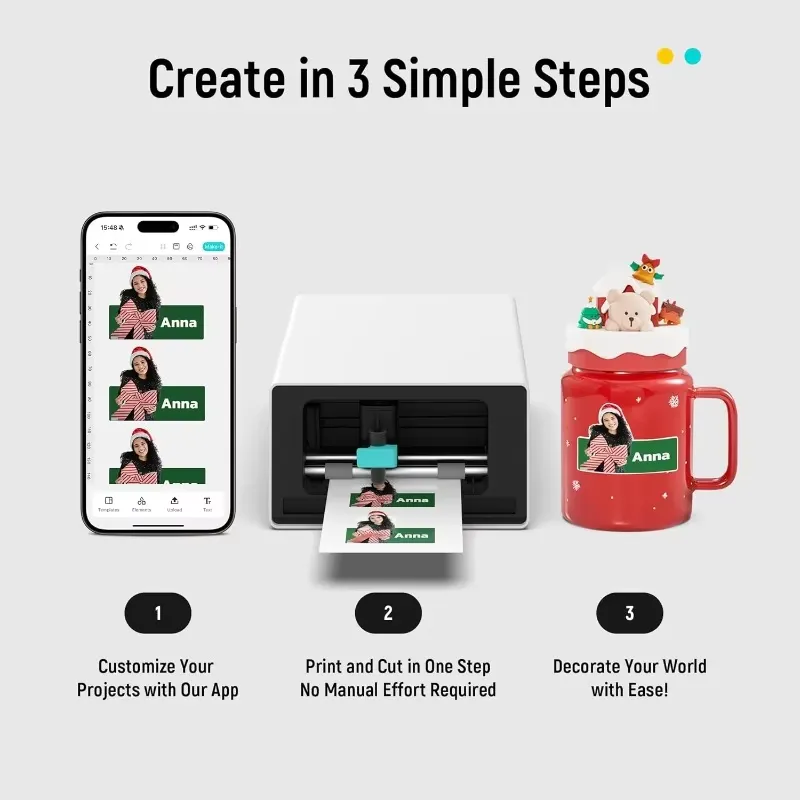 เครื่องทำสติกเกอร์ PixCut S1 อ - Label Printer Thermal บทวิจารณ์และราคา