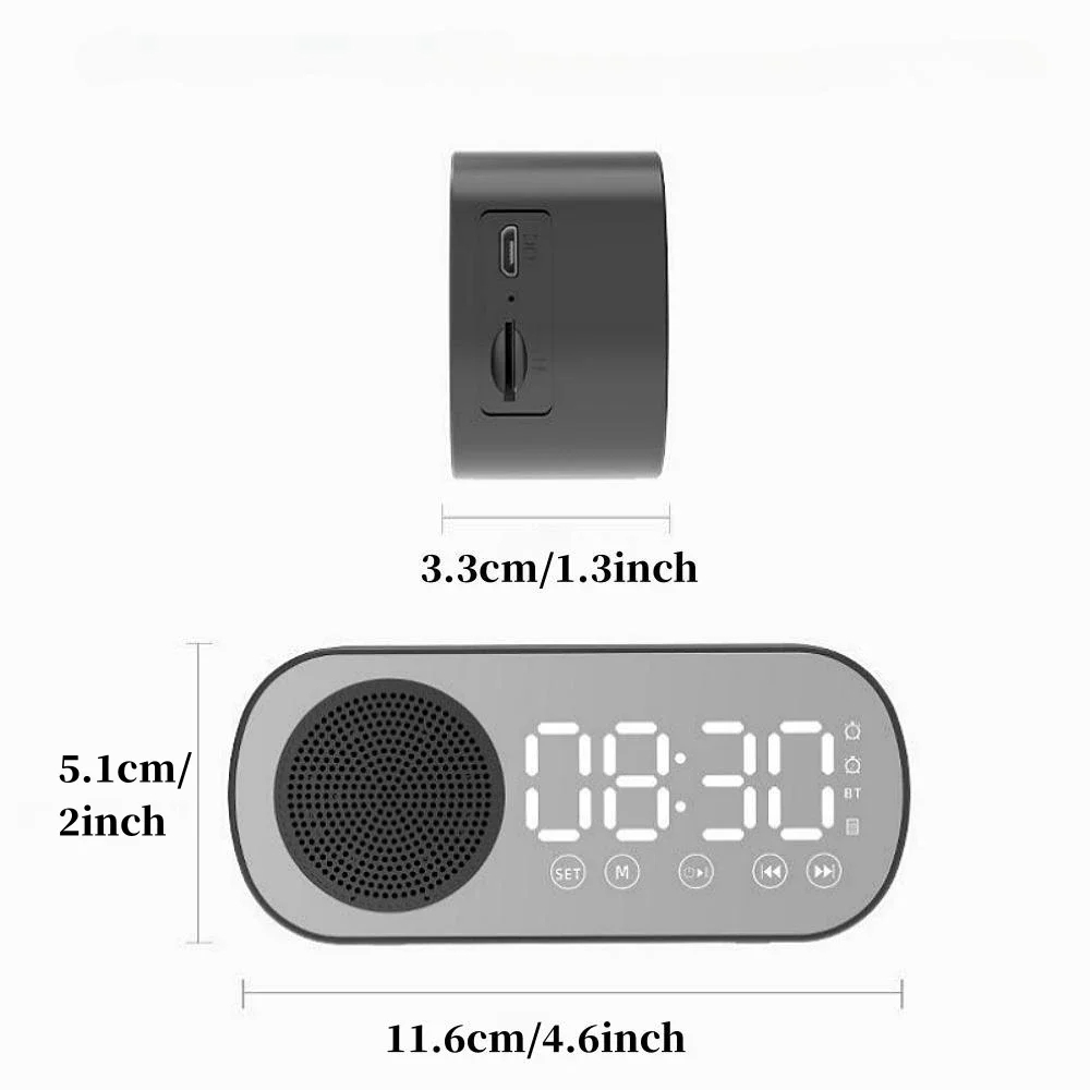 USB Plug-in Mirror นาฬิกาปลุกด - Digital Timer Countdown บทวิจารณ์และราคา