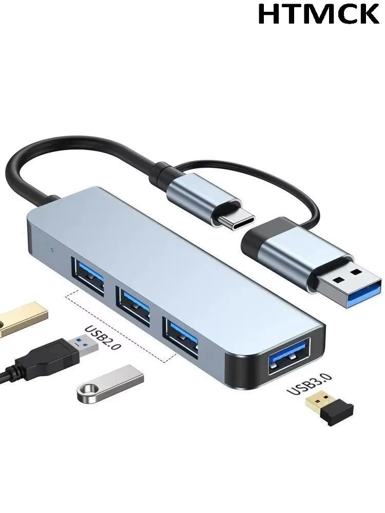 ฮับ USB C แบบ 8 in 2 พร้อมพอร์ - Multi Port Usb Hub บทวิจารณ์และราคา