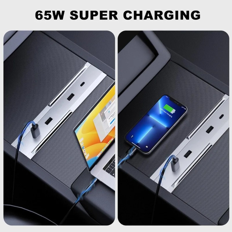 อะแดปเตอร์คอนโซลกลางรถยนต์ มัล - Multi Port Usb Hub บทวิจารณ์และราคา