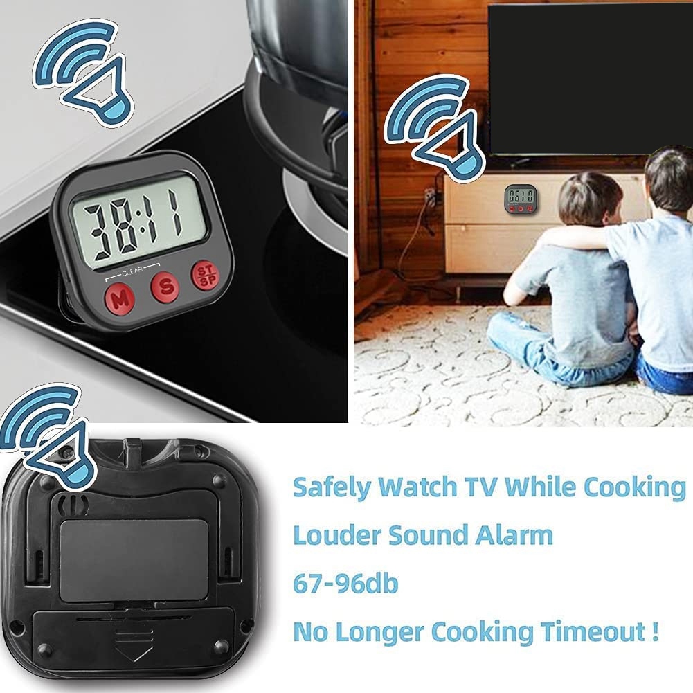 นาฬิกาจับเวลาแบบแม่เหล็กดิจิตอ - Digital Timer Countdown บทวิจารณ์และราคา