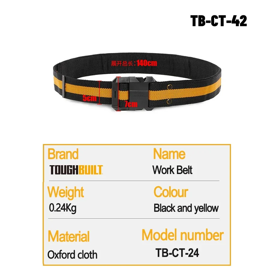 ToughBuilt TB-CT-42 เข็มขัดทํา - Office Tech Bag บทวิจารณ์และราคา