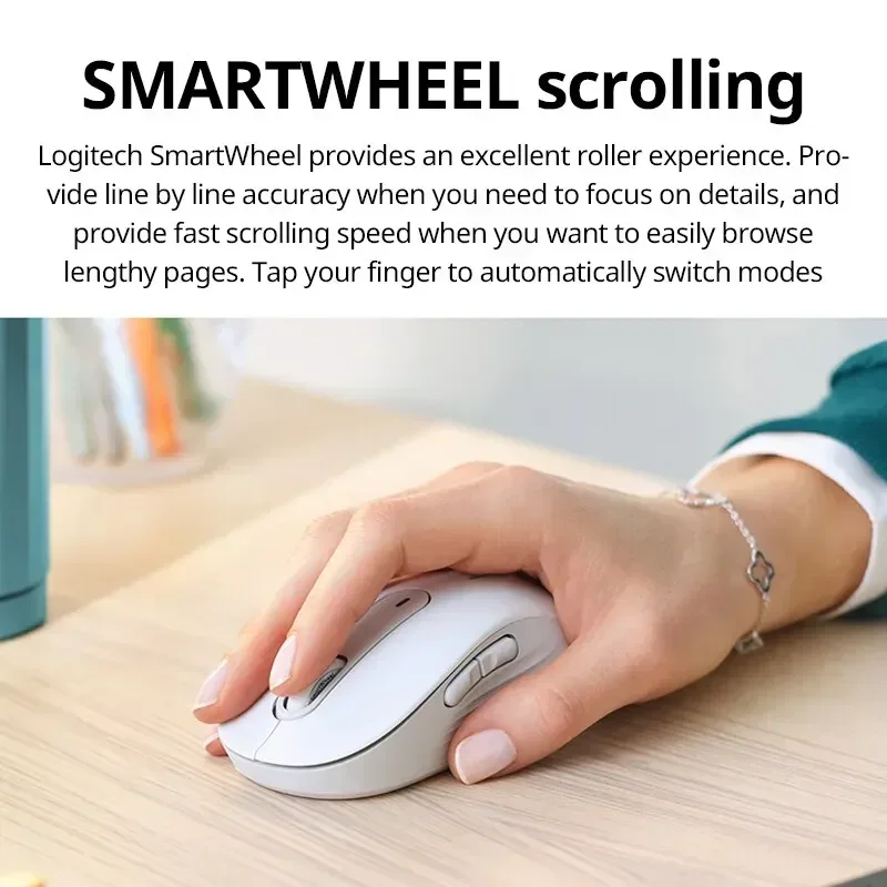 โลจิเทค M650 M650L เมาส์ไร้สาย - Office Tech Essentials บทวิจารณ์และราคา