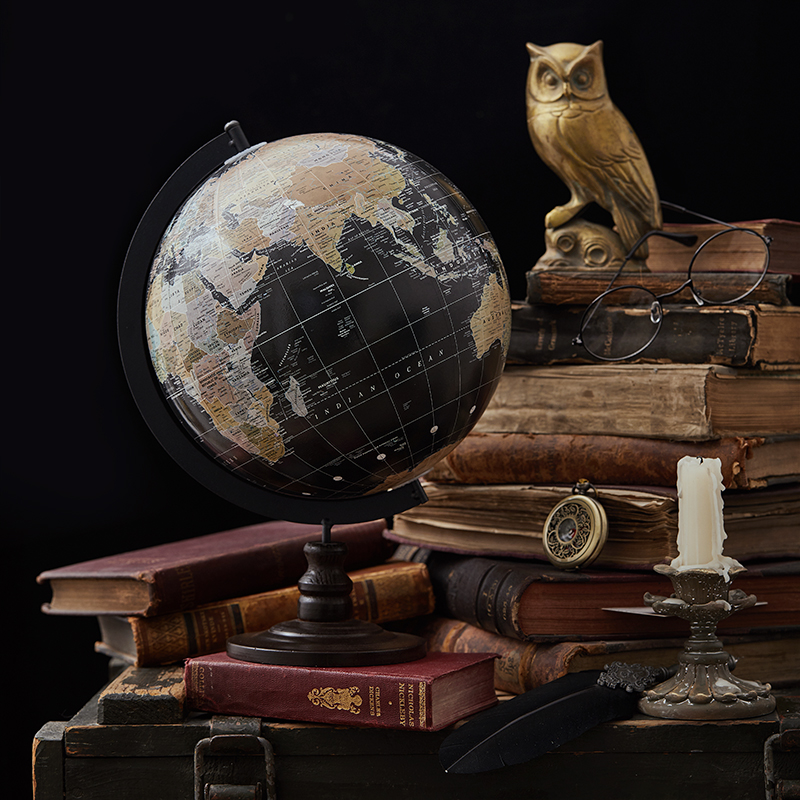 World Globo แผนที่ Vintage ยุโ - Office Technology บทวิจารณ์และราคา